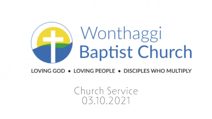 Church Online - Sunday 3rd October 2021